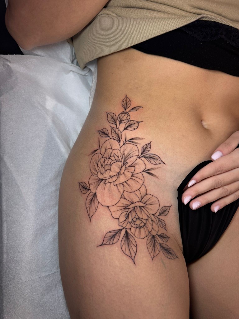 Fine Line - Rose floreali